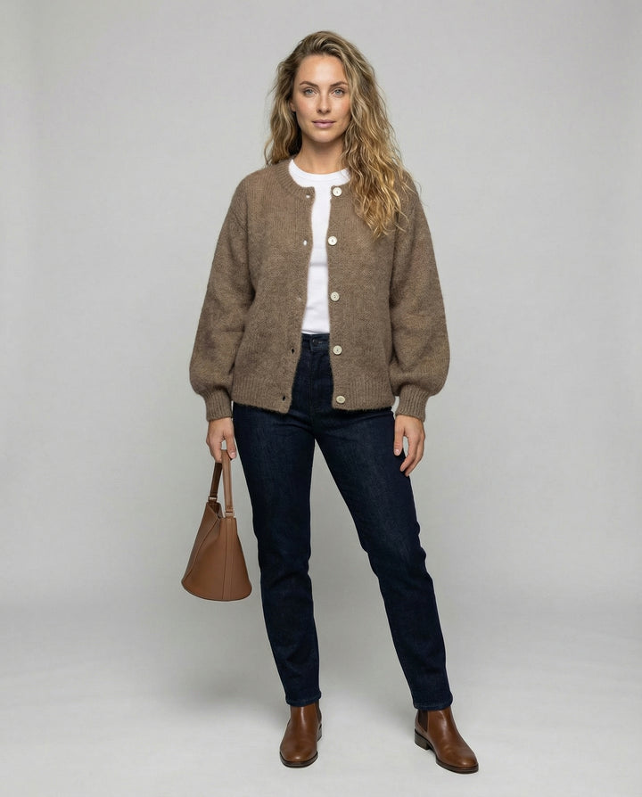 Cashmere Cardigan Damen