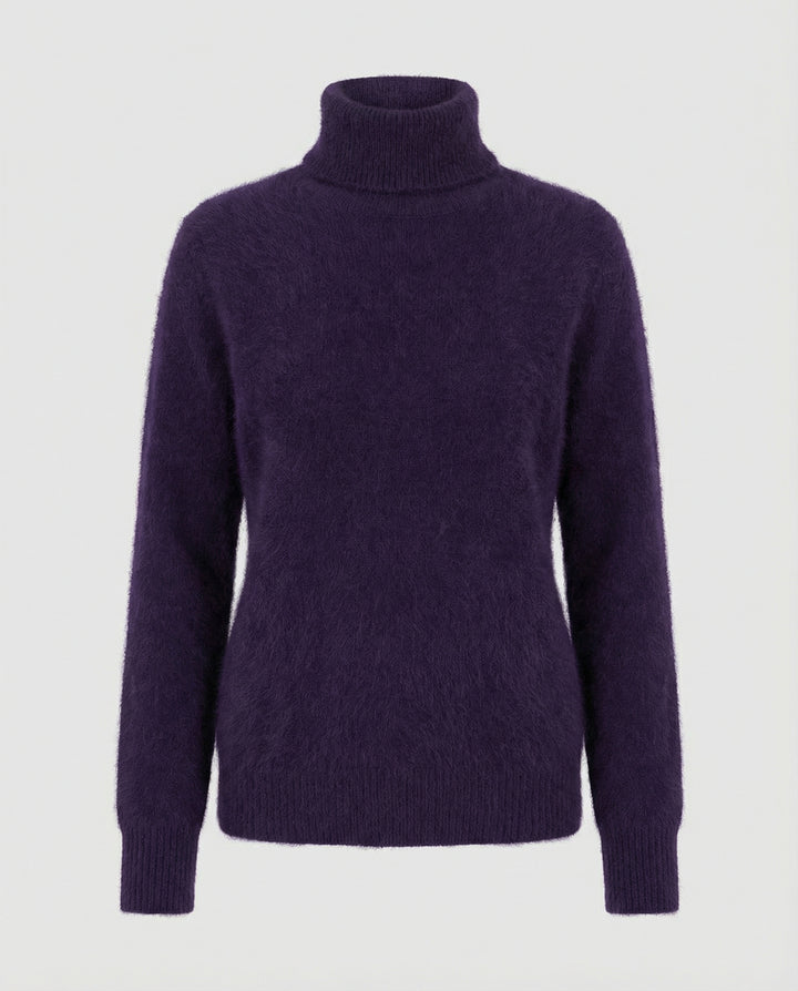 Weicher Kaschmir Rollkragenpullover Damen