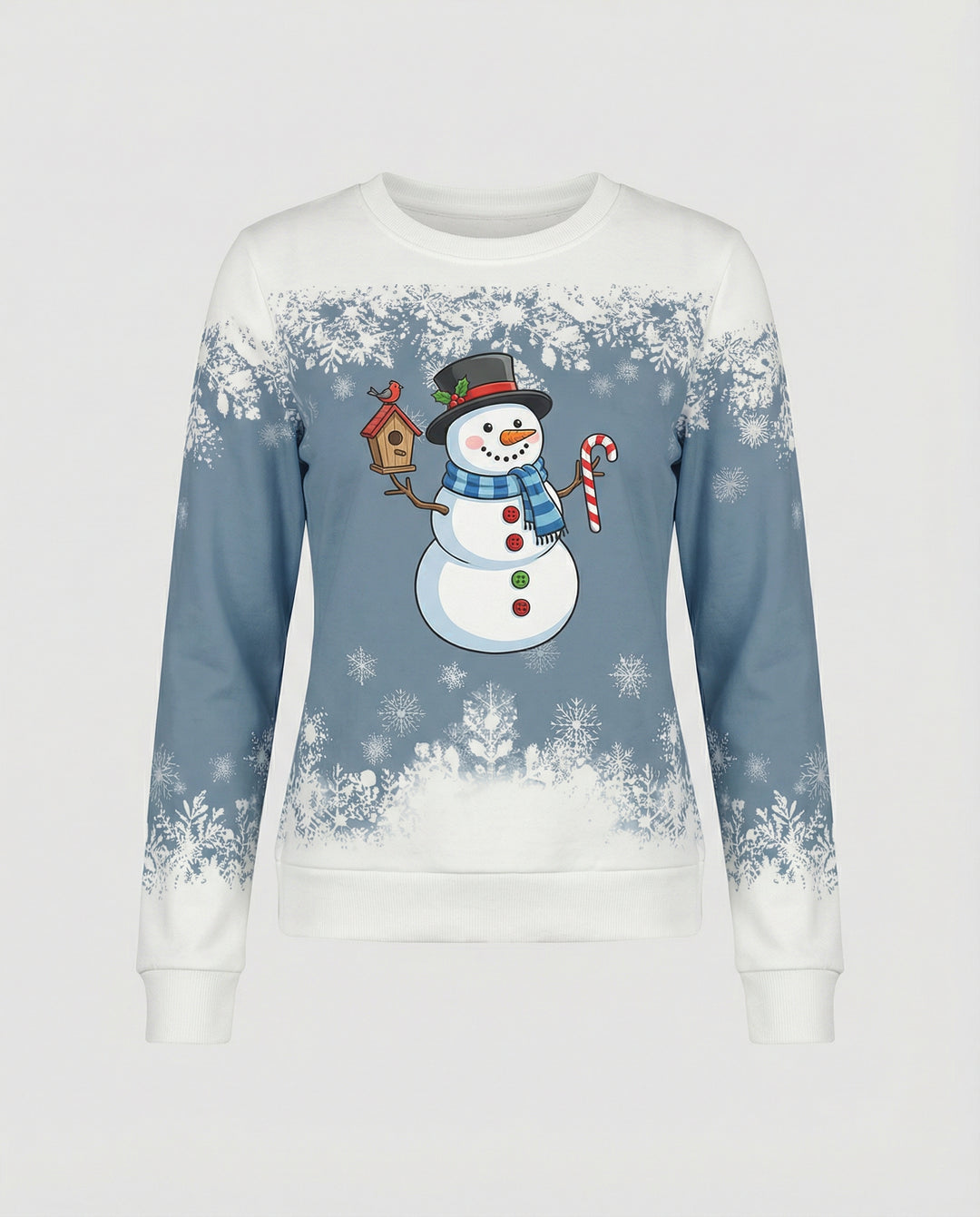 Buntes Schneemann Design