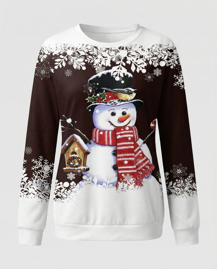 Buntes Schneemann Design