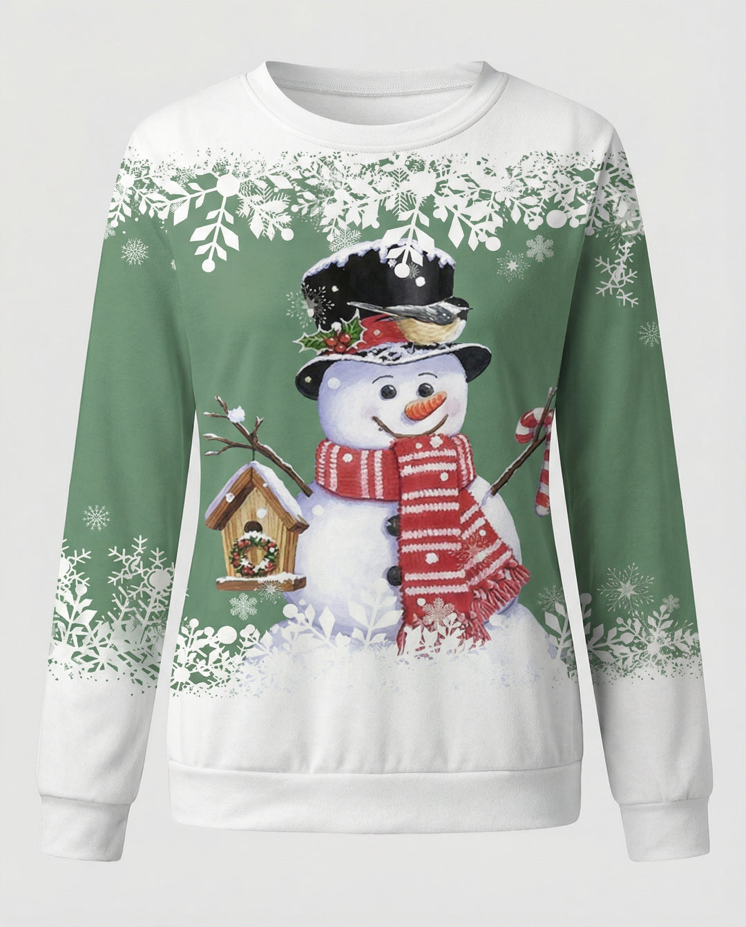Buntes Schneemann Design