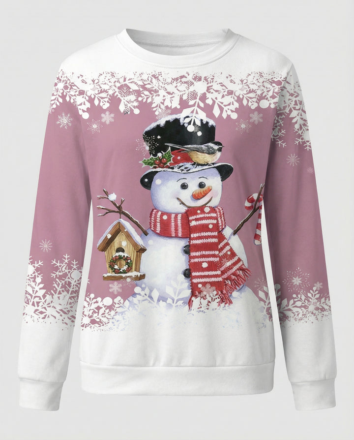 Buntes Schneemann Design
