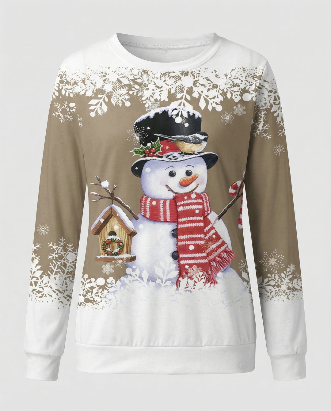 Buntes Schneemann Design