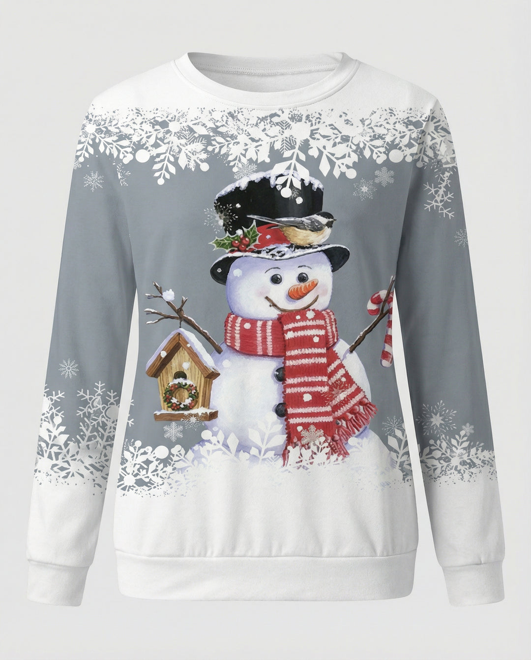 Buntes Schneemann Design