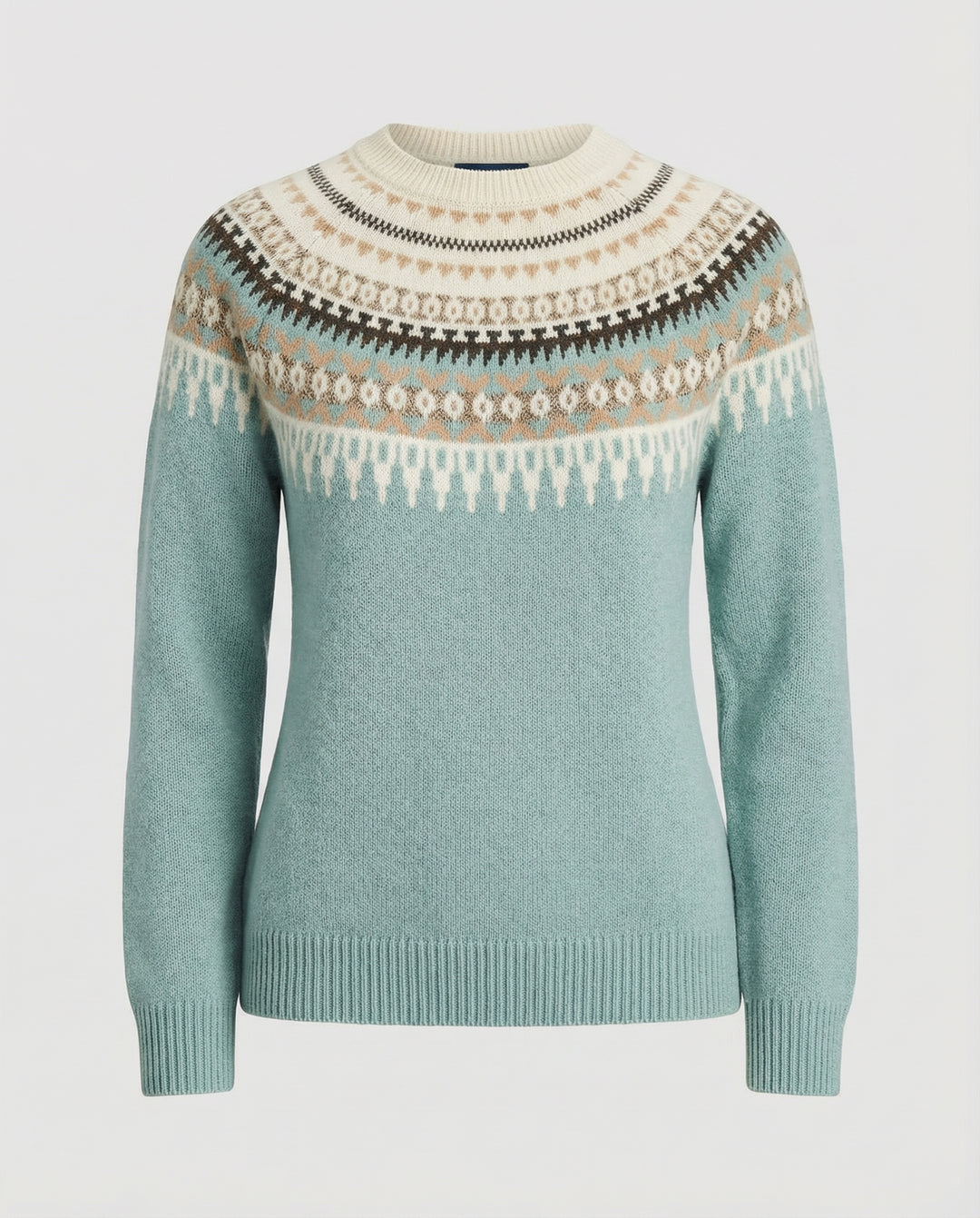 Boho Strickpullover Damen Warm