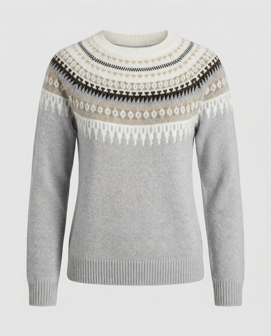 Boho Strickpullover Damen Warm