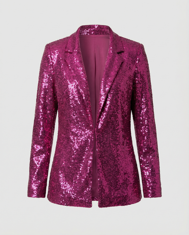 Glamour Pailletten Damen Blazer