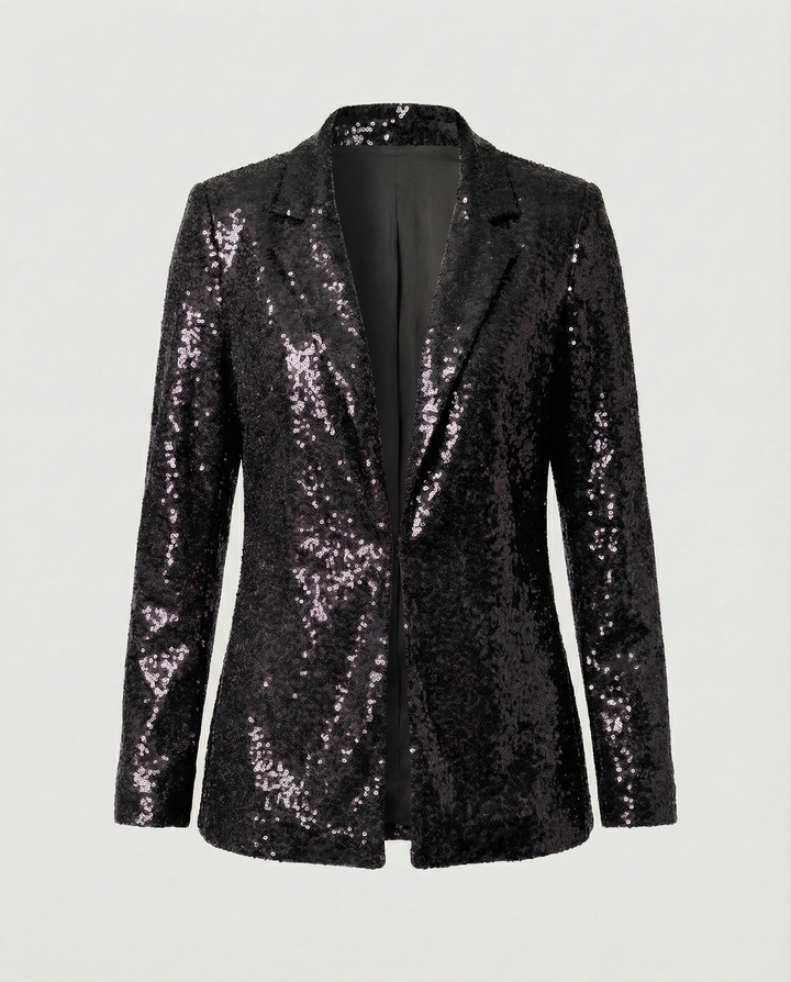 Glamour Pailletten Damen Blazer