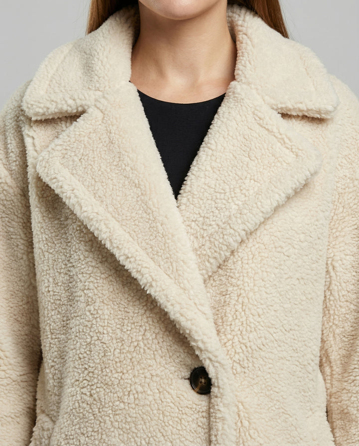Kuschelige Teddyjacke Damen