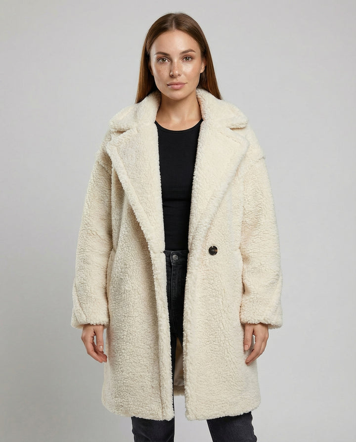 Kuschelige Teddyjacke Damen