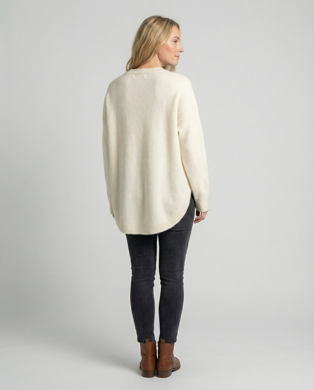 Damen Oversized Herbstpullover