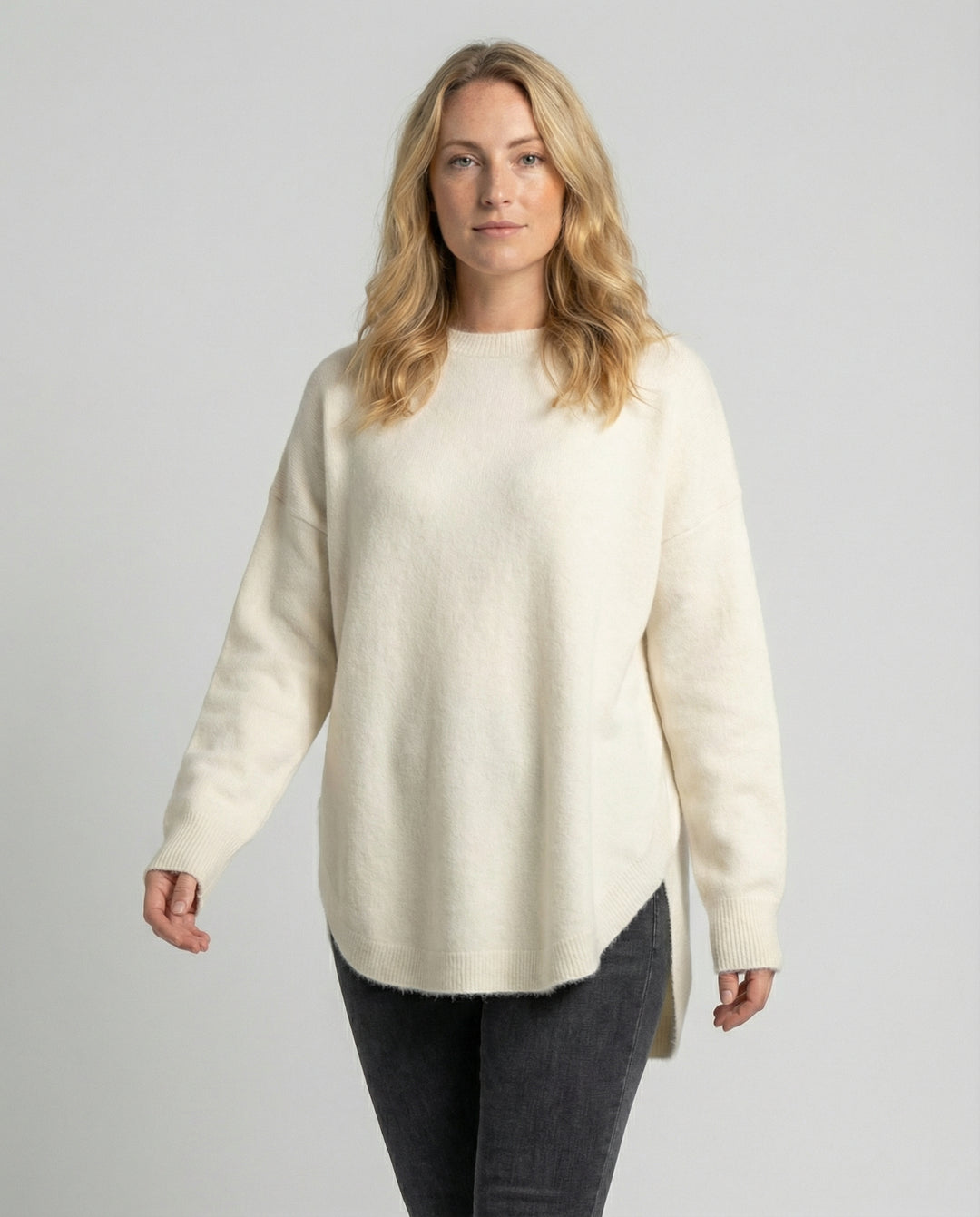 Damen Oversized Herbstpullover