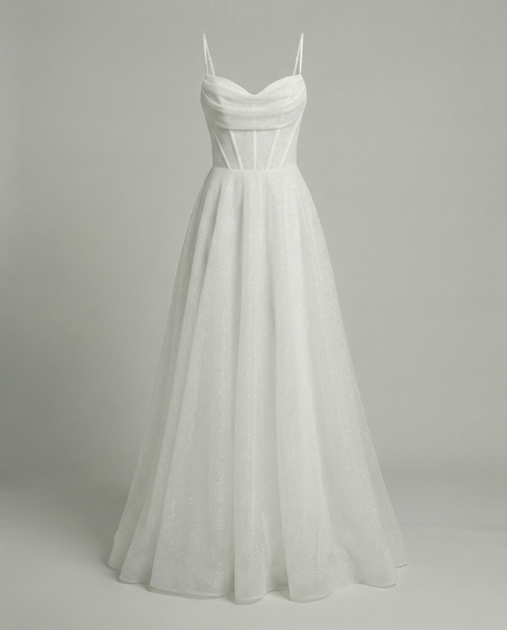 Glitzer Ballkleid Damen