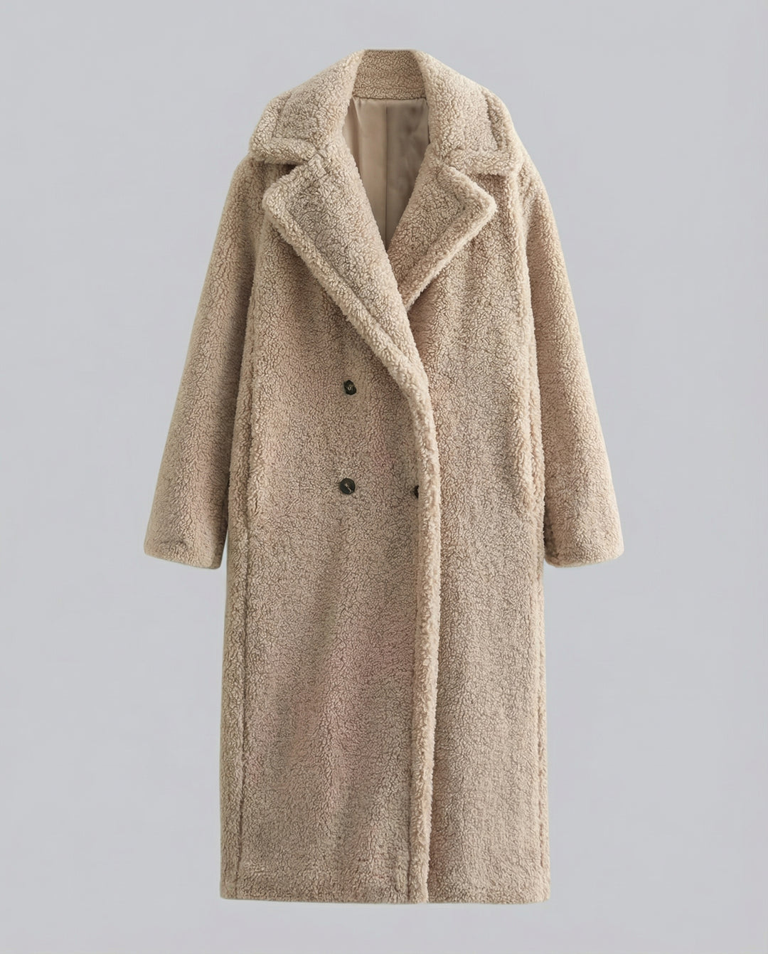 Teddy Kunstfell Mantel Damen