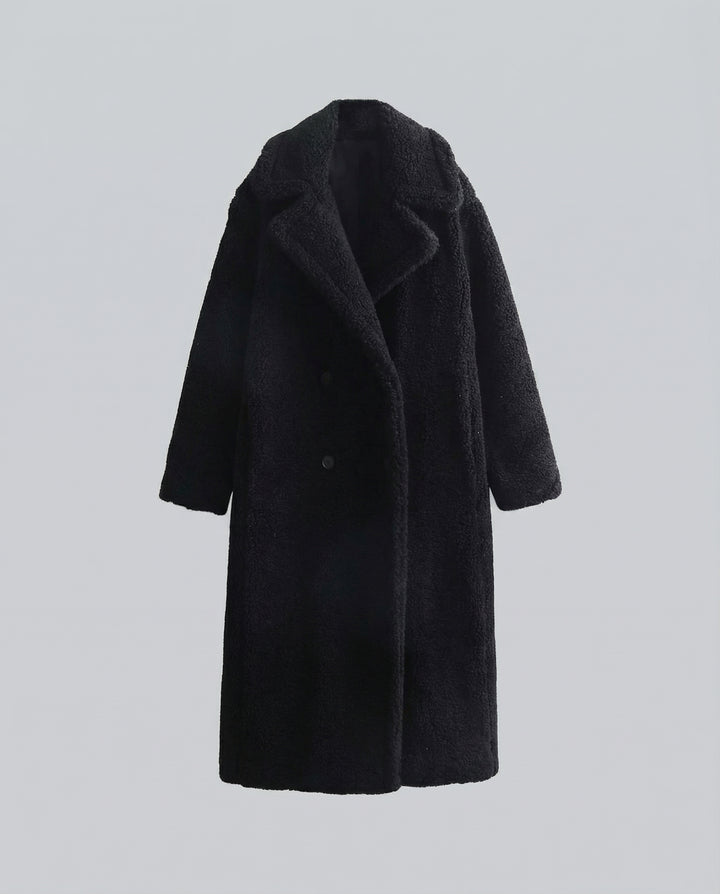 Teddy Kunstfell Mantel Damen