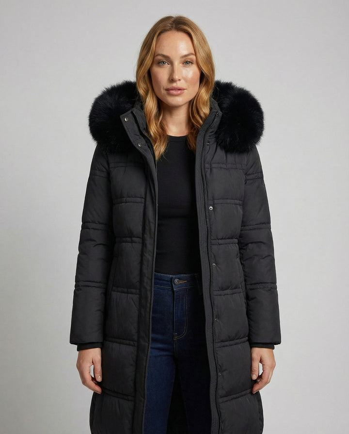 Taillierter Wintermantel Damen