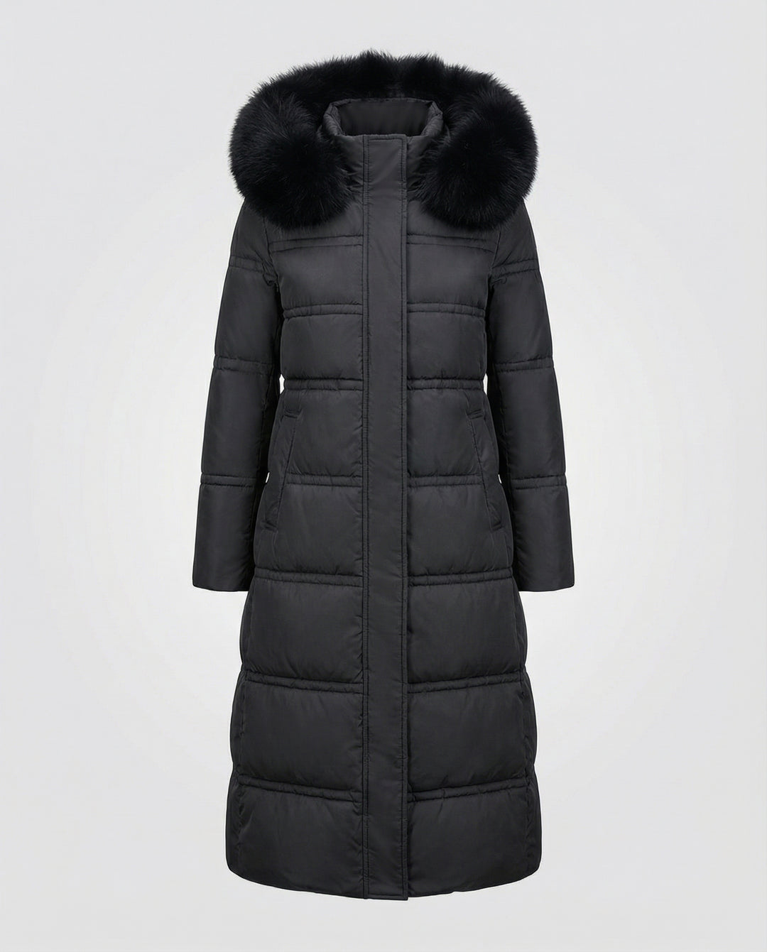 Taillierter Wintermantel Damen