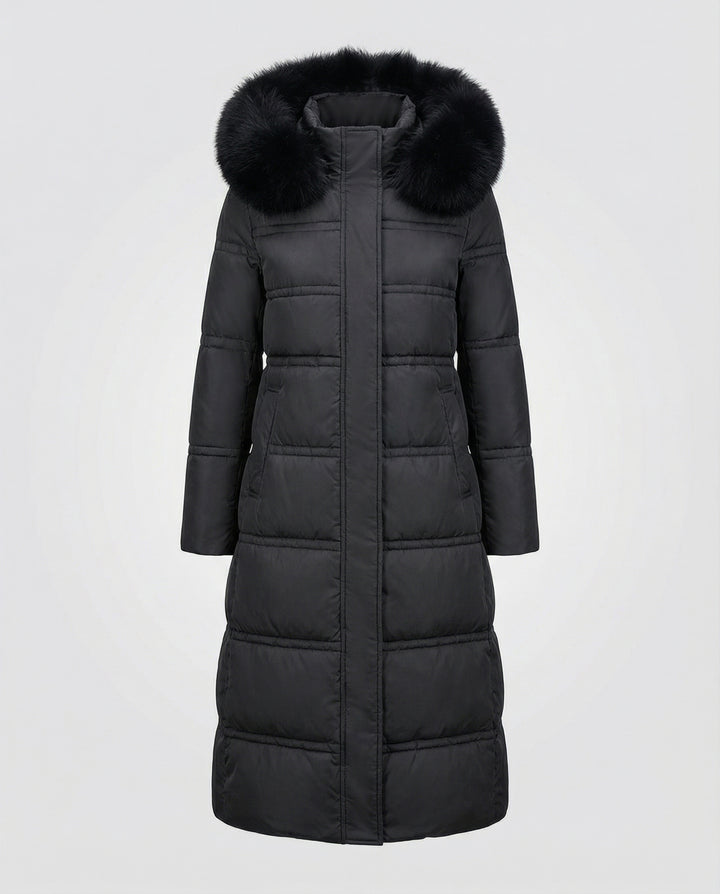 Taillierter Wintermantel Damen