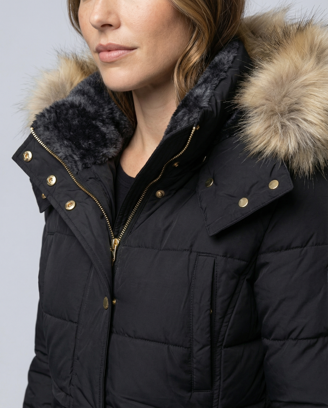 Fellgefütterter Warmer Damenparka
