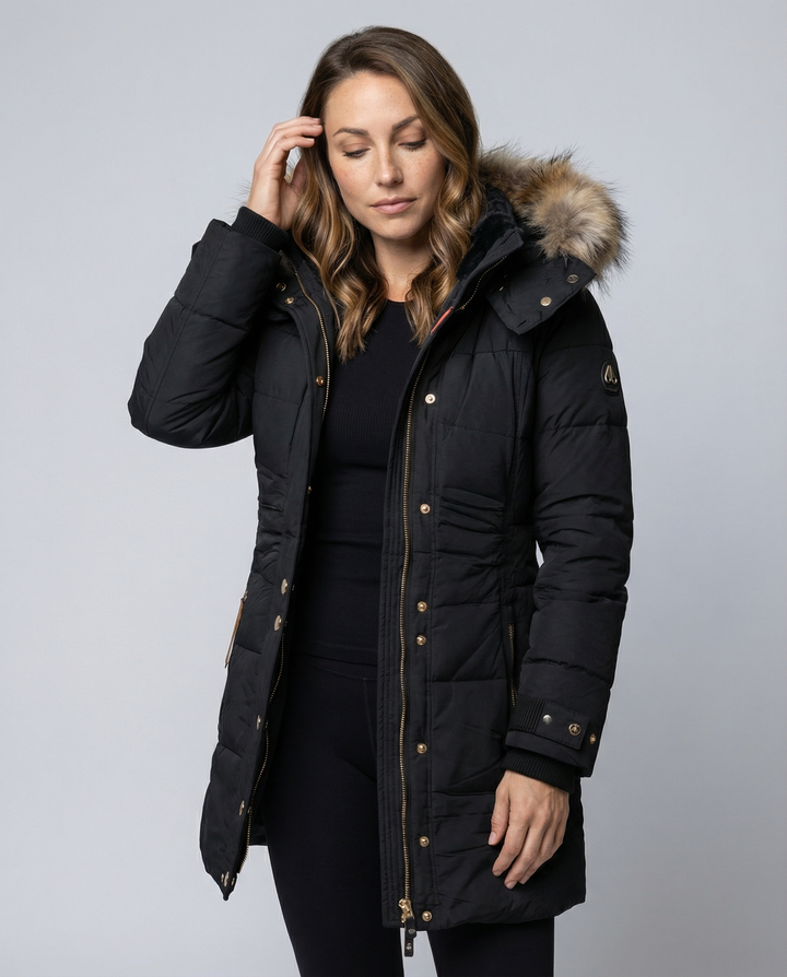 Fellgefütterter Warmer Damenparka