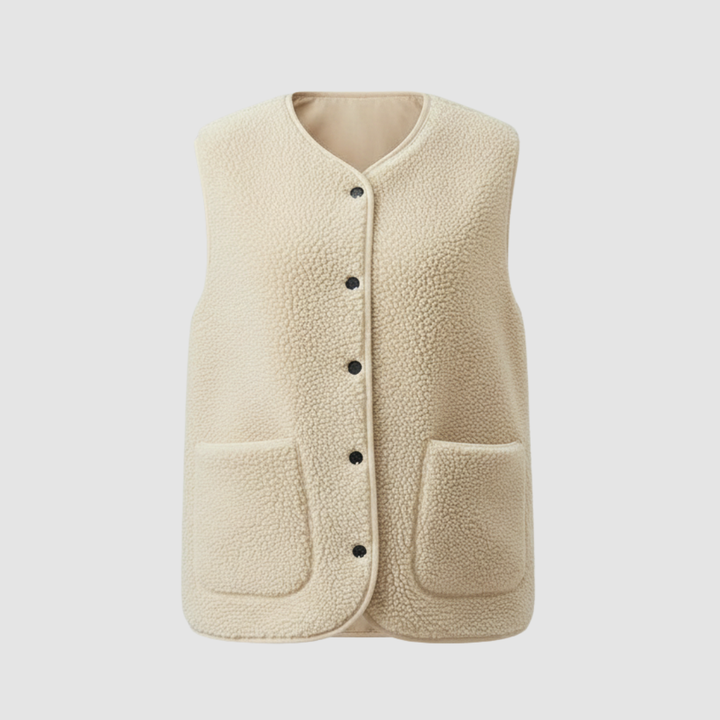 Winter Warme Elegante Fleece Weste Damen
