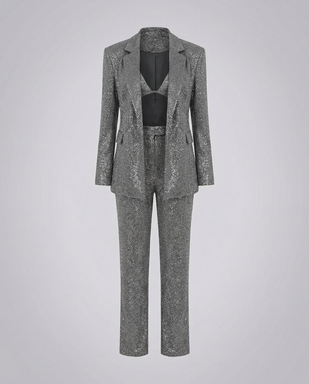 Glitzer Glamour Set Damen