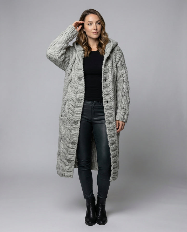 Lässige Strickjacke Damen