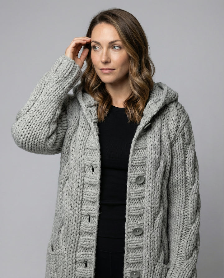 Lässige Strickjacke Damen