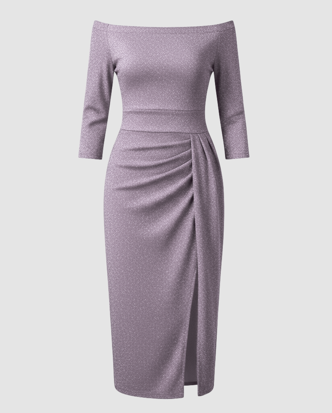 Glänzendes Abendkleid Damen Elegant