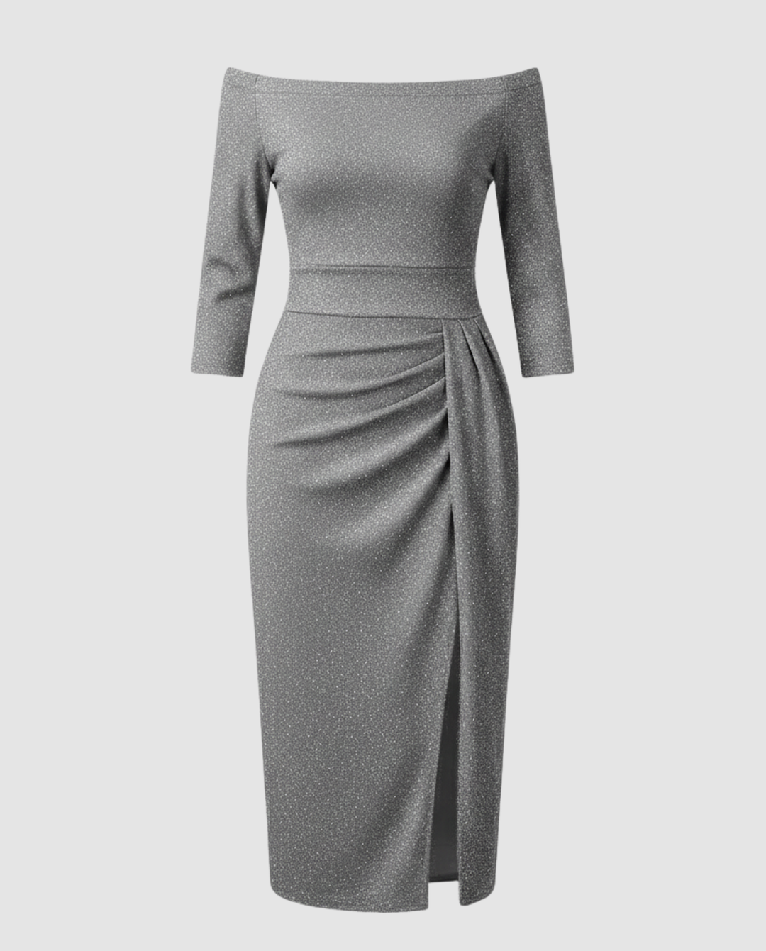 Glänzendes Abendkleid Damen Elegant