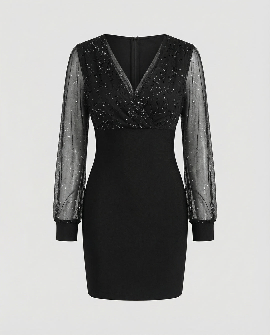 Elegantes Pailletten Partykleid Damen