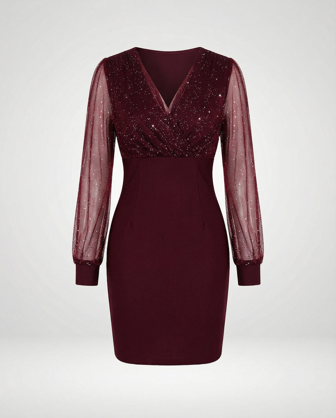 Elegantes Pailletten Partykleid Damen