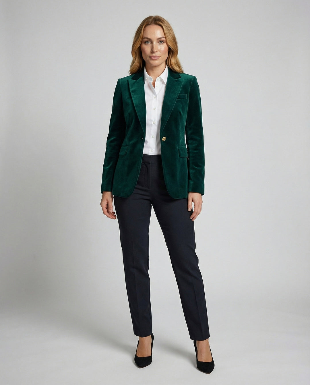 Eleganter Damen Samtblazer