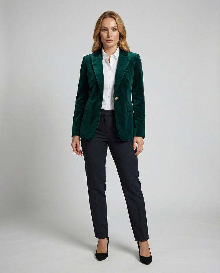 Eleganter Damen Samtblazer