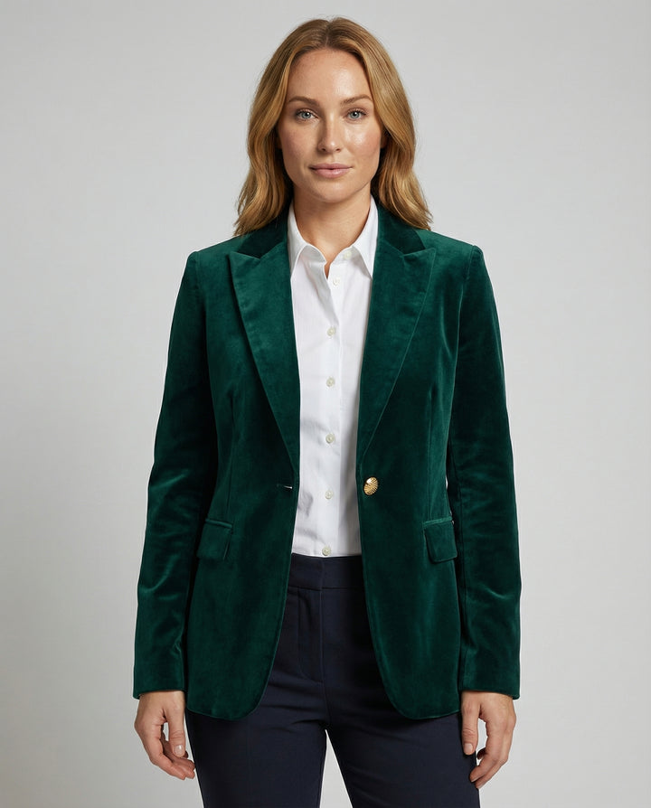 Eleganter Damen Samtblazer