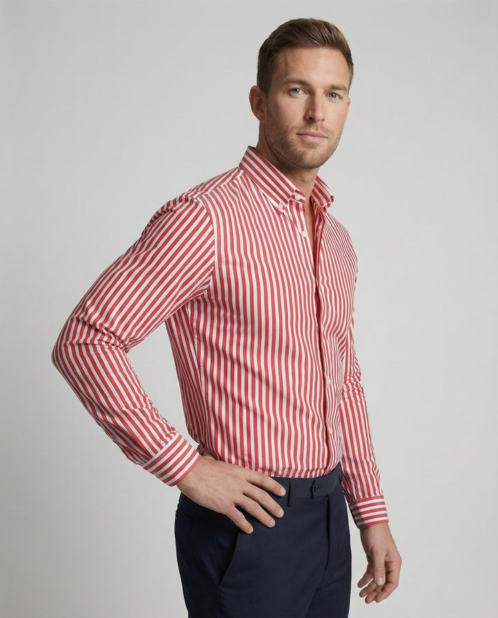 Gestreiftes Herren Hemd Elegant
