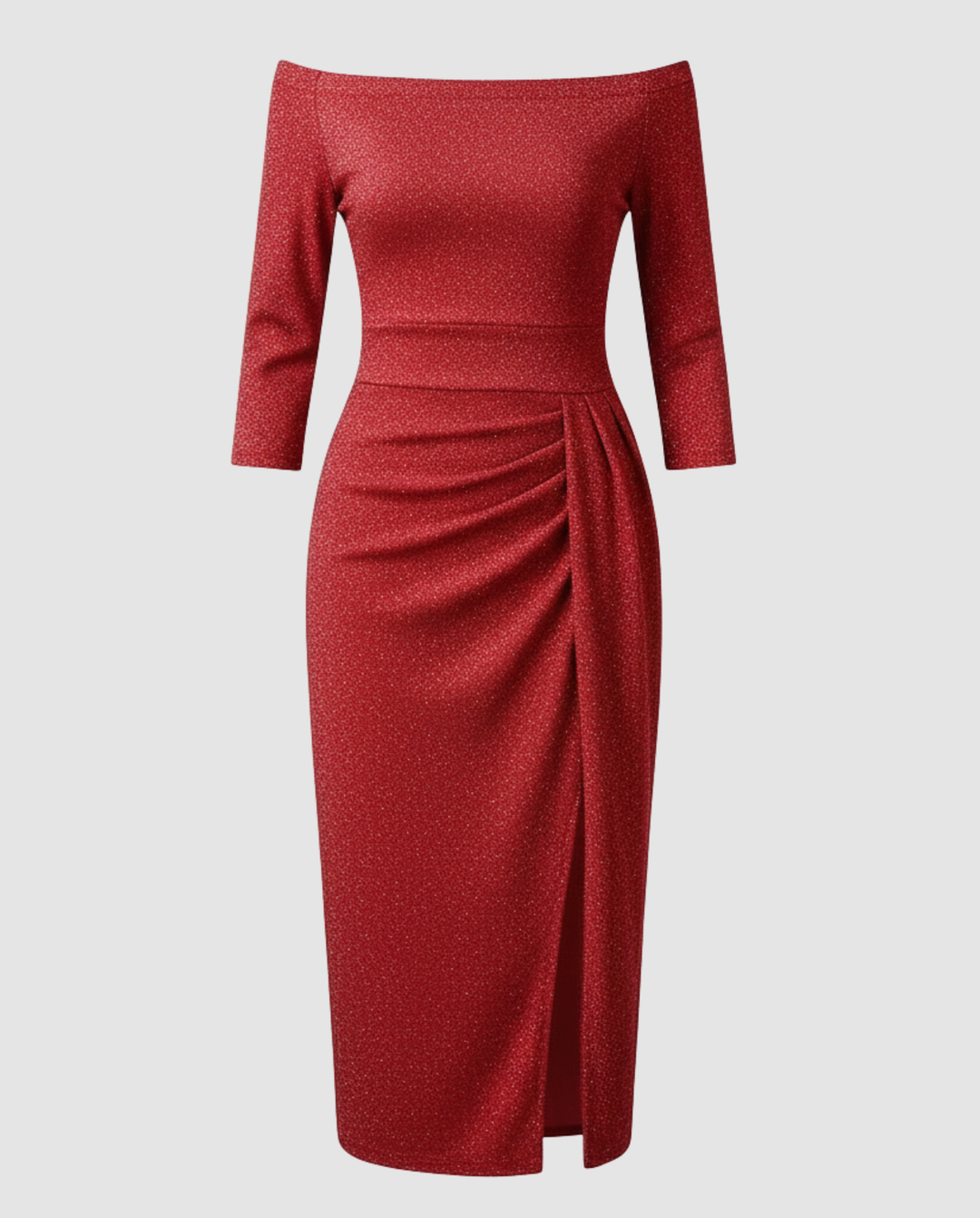 Glänzendes Abendkleid Damen Elegant