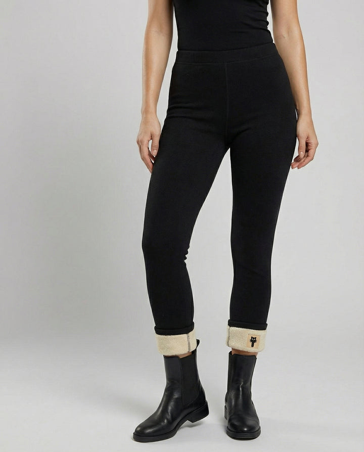 Fleece Thermo Leggings für Damen Warm und Stylisch
