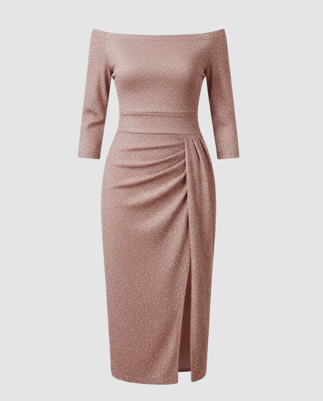 Glänzendes Abendkleid Damen Elegant