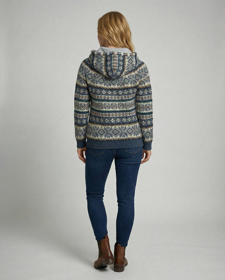 Warmer Norweger Pullover Damen