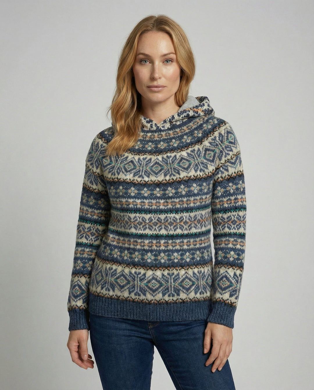 Warmer Norweger Pullover Damen
