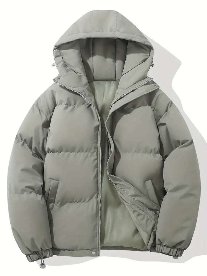 Warme Gepolsterte Jacke Kapuze Damen