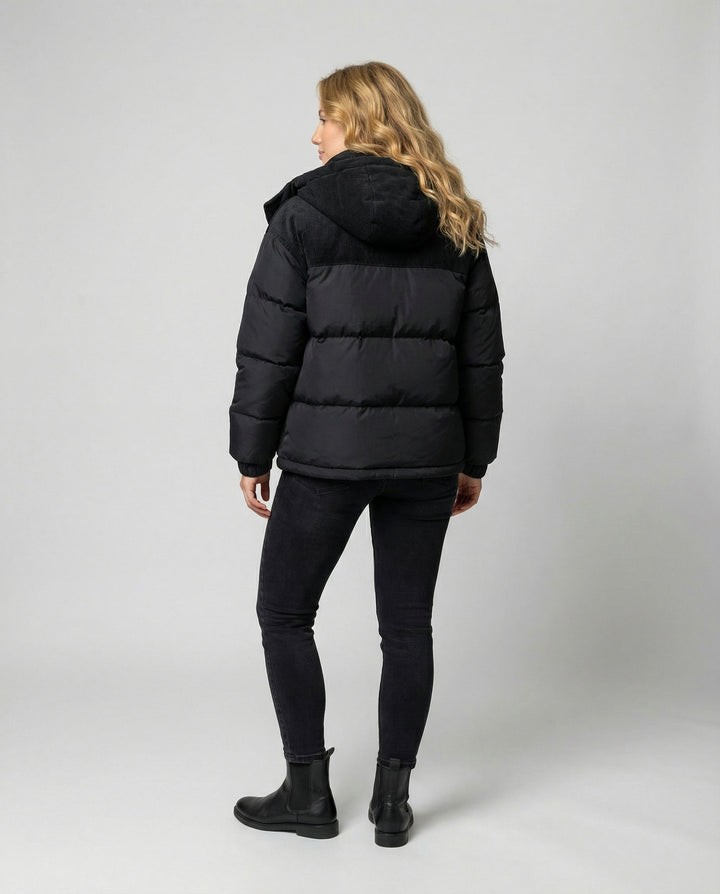 Warme Isolierte Pufferjacke Damen