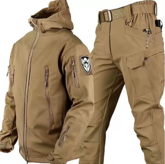 Warm Allwetter Thermo Set Winterbekleidung Herren