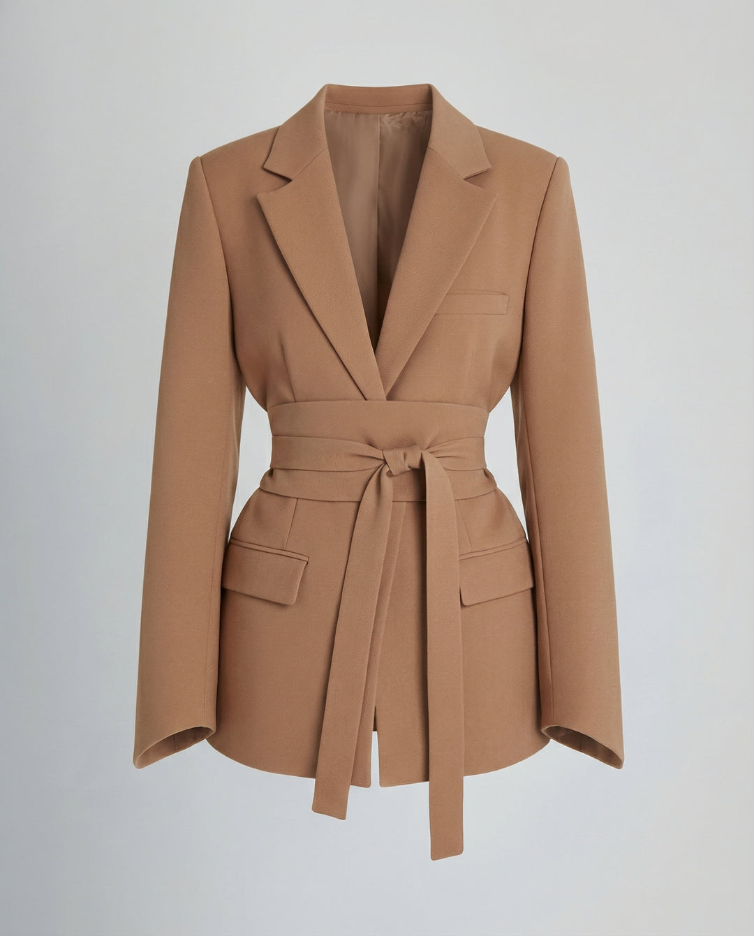 Taillierter Gürtel Blazer Damen