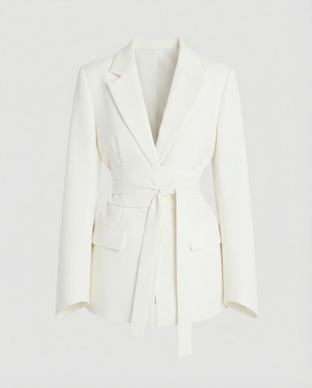 Taillierter Gürtel Blazer Damen