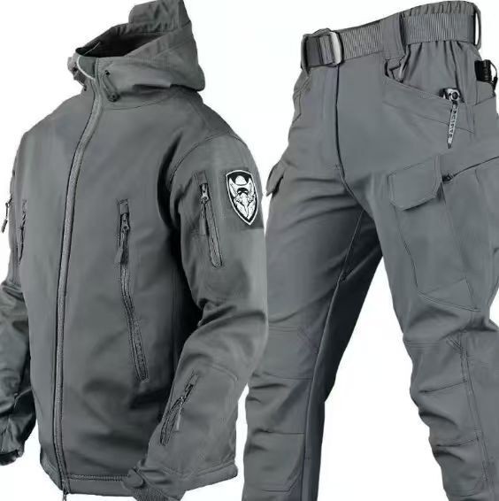 Warm Allwetter Thermo Set Winterbekleidung Herren