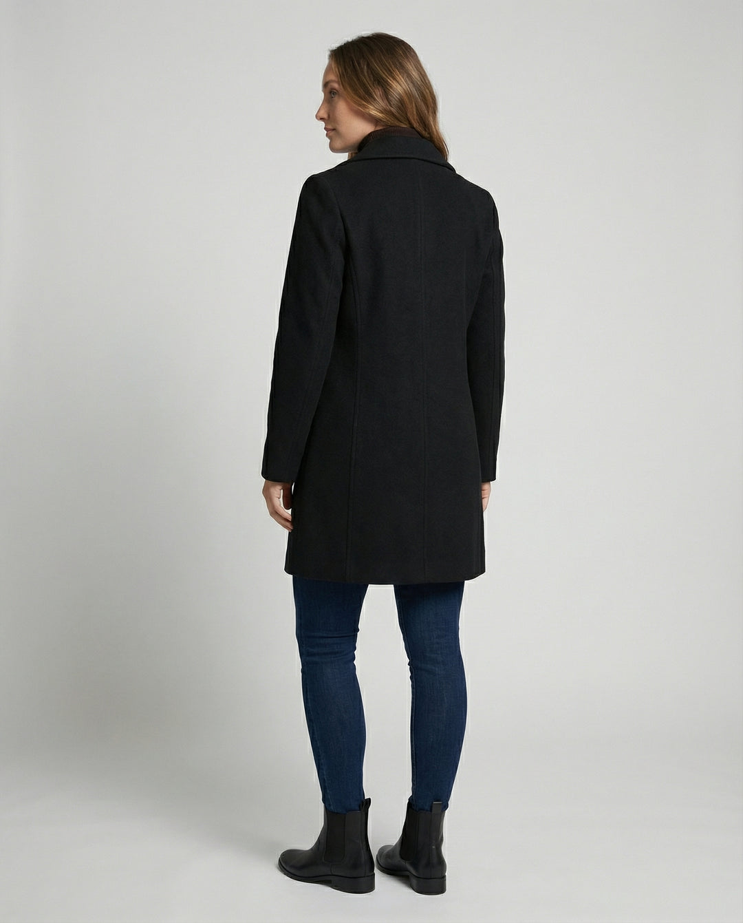 Eleganter Einreihmantel Damen