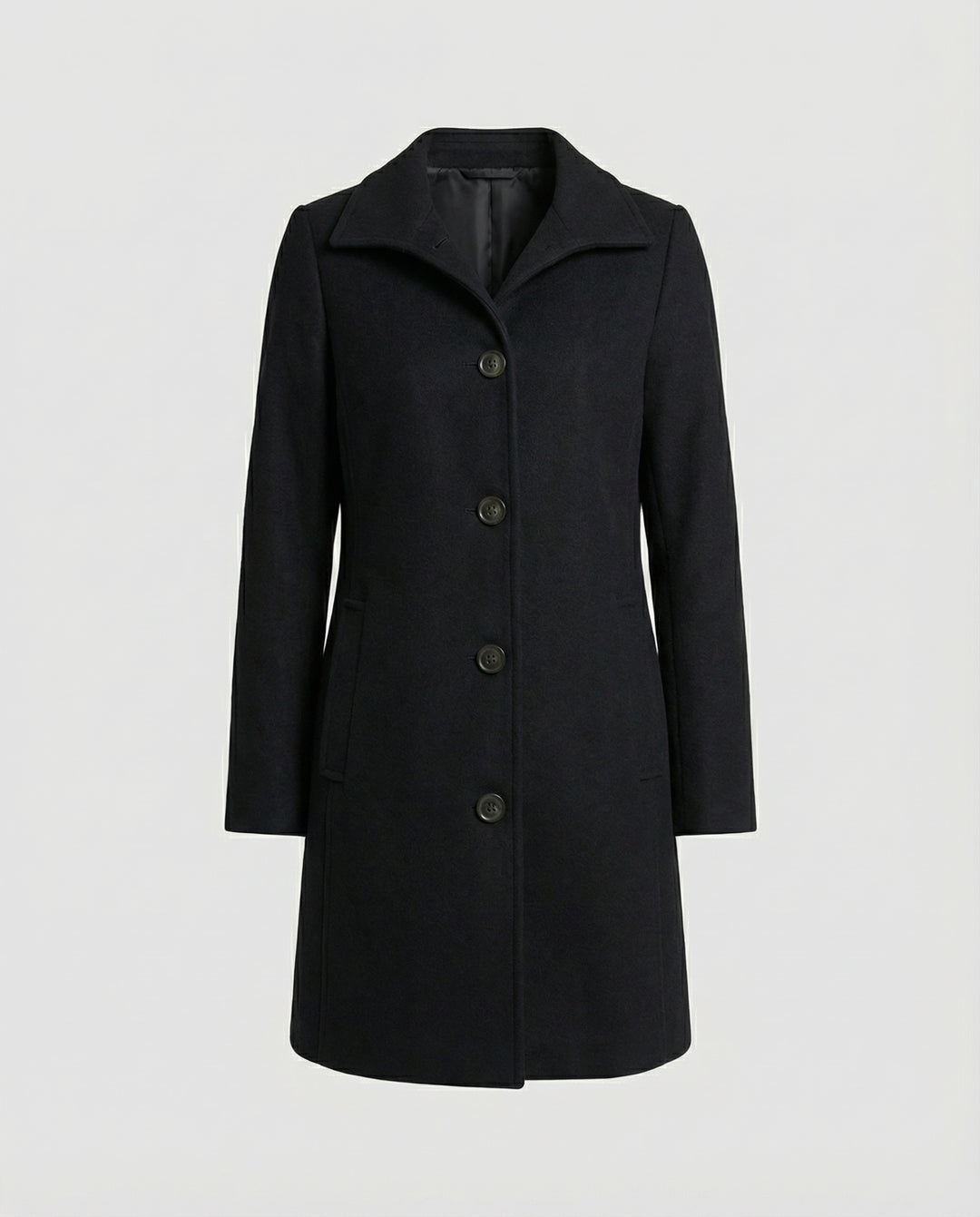 Eleganter Einreihmantel Damen