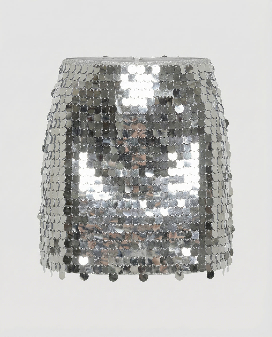 Eleganter Pailletten Rock Damen